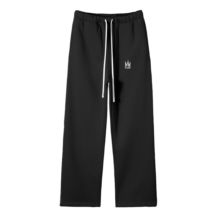 Fleece Straight-Leg Sweatpants