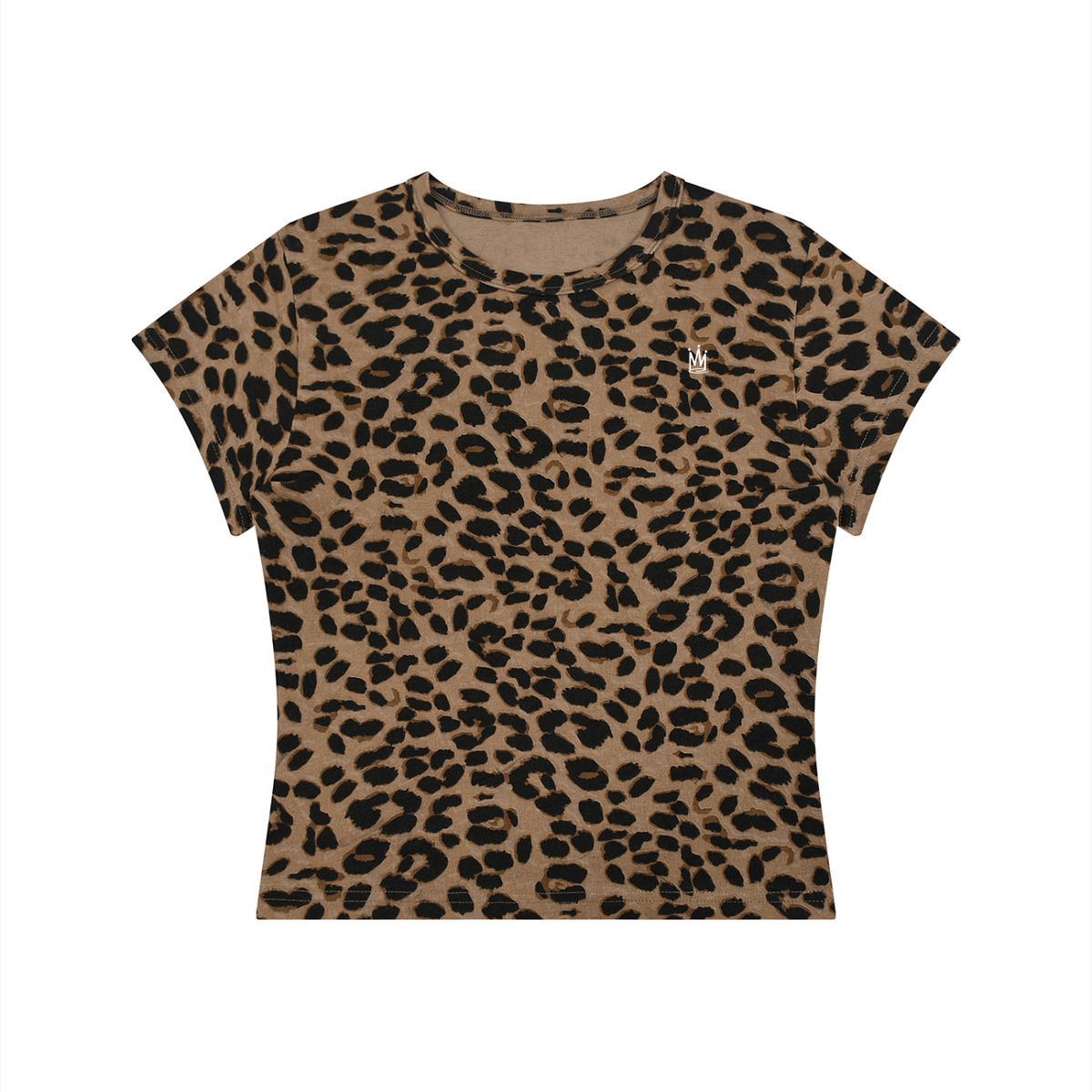 Leopard Crop Tee