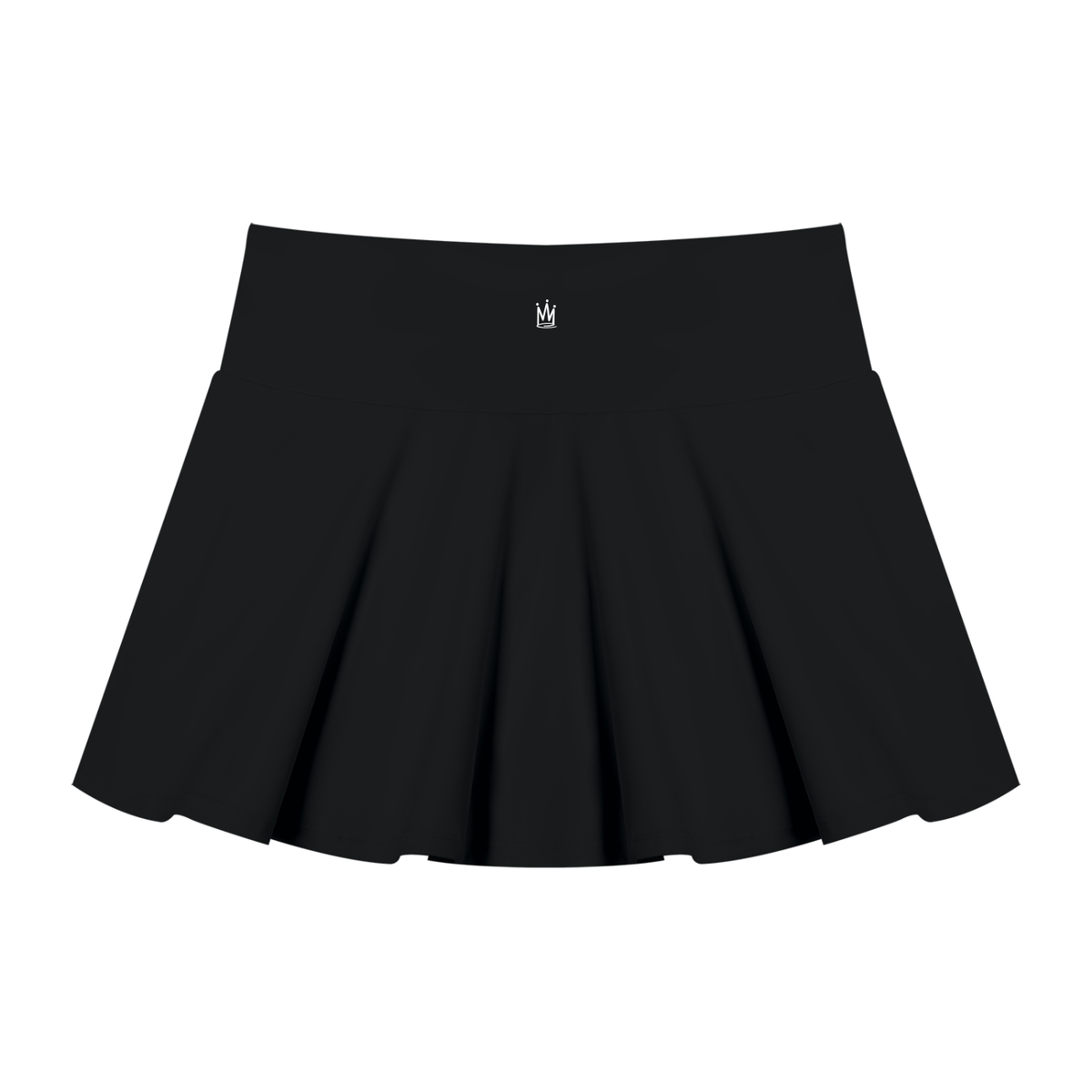Pleated A-Line Skirt