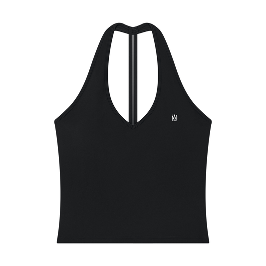 Halter V-Neck Yoga Tank