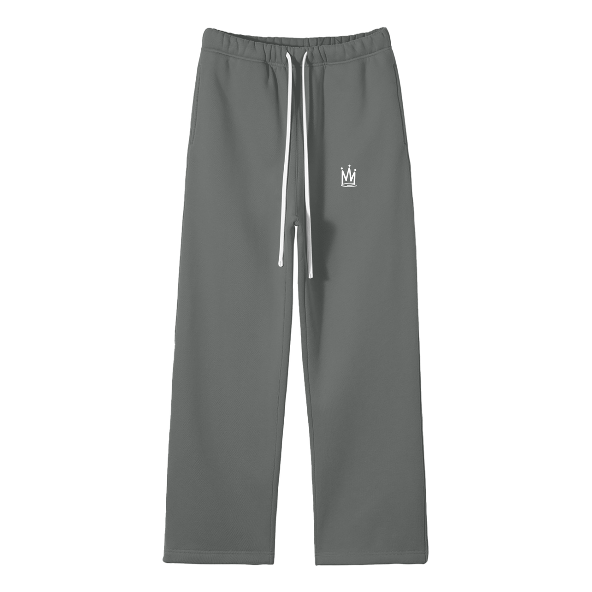 Fleece Straight-Leg Sweatpants