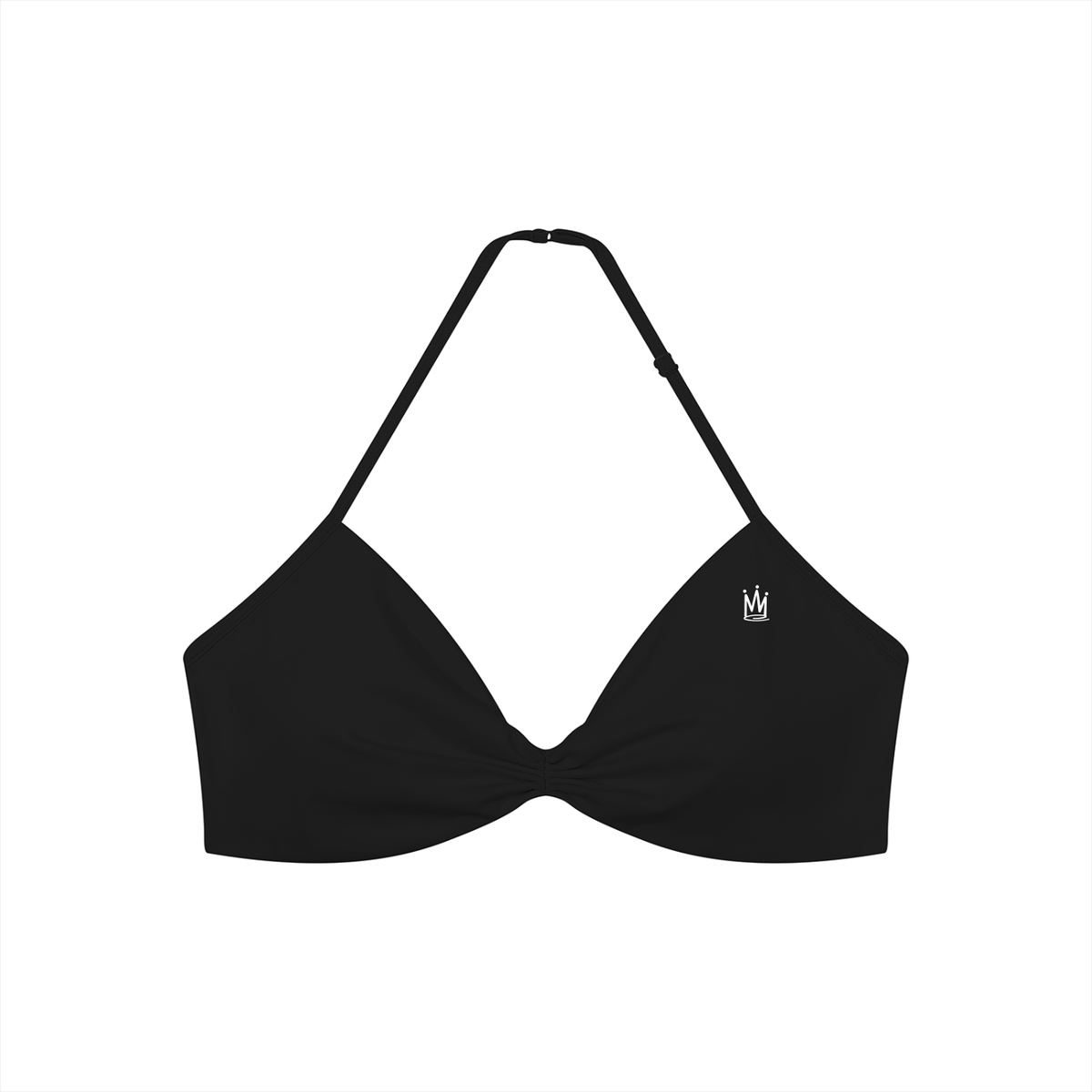 Ruched Halter Bra