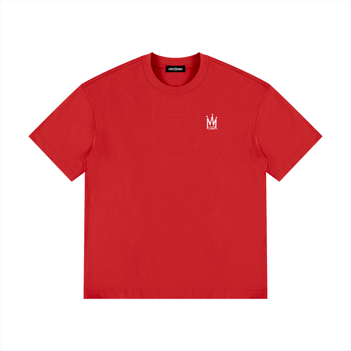 Drop-Shoulder Cotton Tee