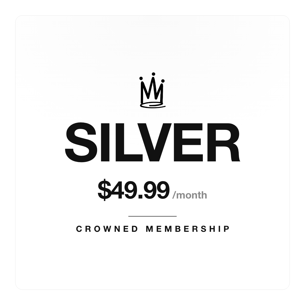 Crowned Crew Membership