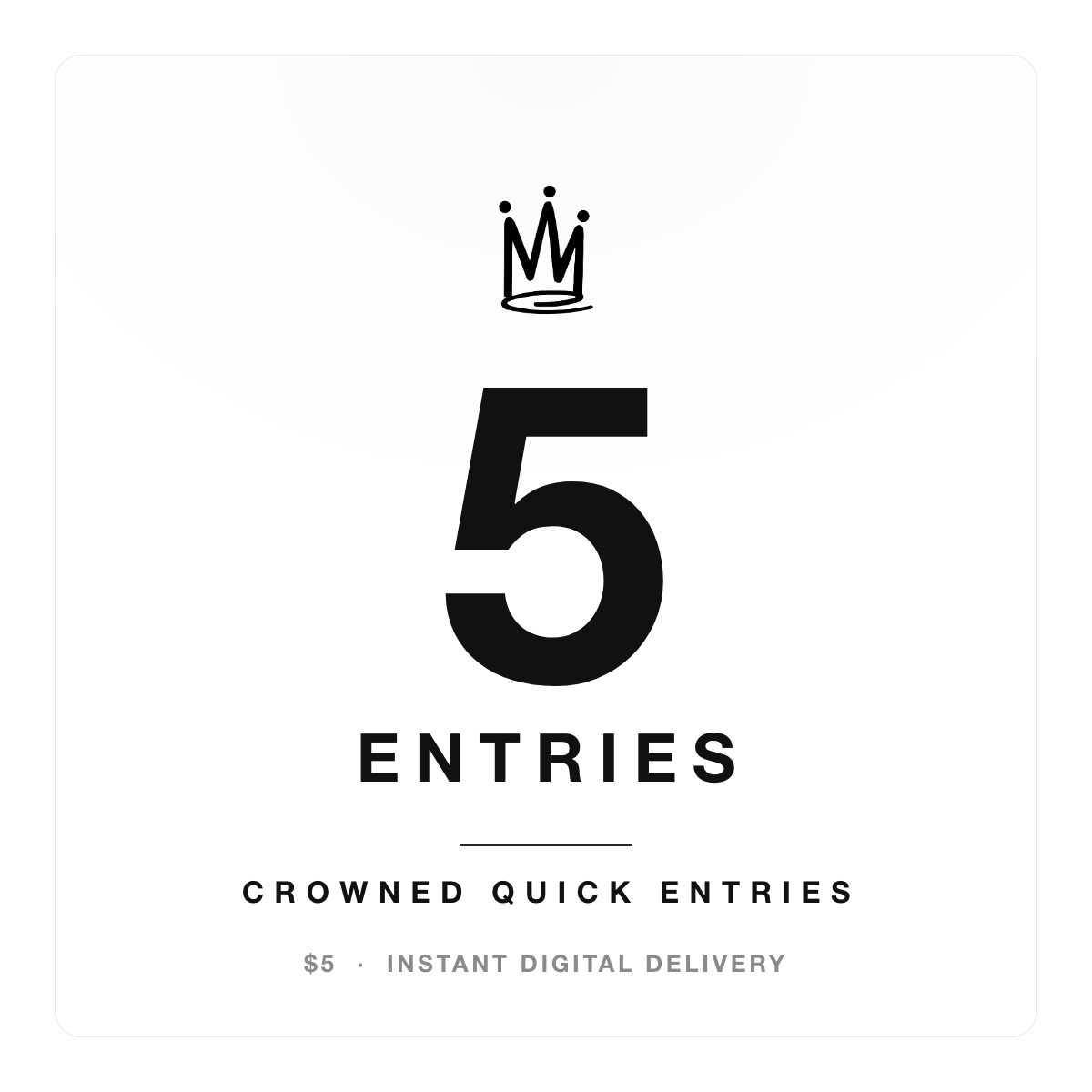 Quick Entries — 5